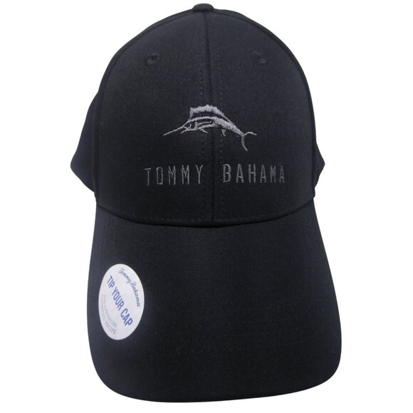 Tommy Bahama Live TheIsland Life Cap Men's Black One Size